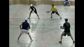 MidAmerica Pickleball MD5050 GOLD MEDAL Game 1 David ReddingRandy Duplechien v K KellyM Moore [upl. by Anailuig77]