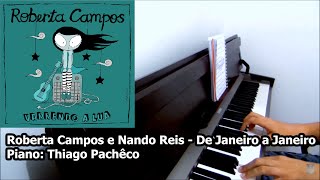 Roberta Campos e Nando Reis  De Janeiro a Janeiro Piano Thiago Pachêco [upl. by Rowley729]