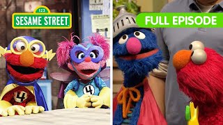 Elmo the Superhero  TWO Sesame Street Full Episodes [upl. by Hastings]