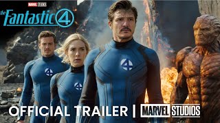 The Fantastic Four First Steps 2025  Official Trailer [upl. by Hanauq198]