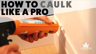 How to Caulk like a Pro [upl. by Leong496]