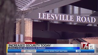 Raleigh high school fights lead to added security [upl. by Ilrebma]