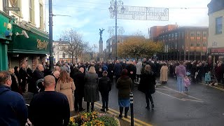 Londonderry Royal British Legion Wreath Laying  Remembrance Sunday 2024 [upl. by Keever]