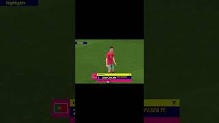 João Cancelo Goal💯💯🔥💪👿😅🔥💥 efootball fifamobilegoals fifamobile shortvideo football viralvideo [upl. by Otrebile]