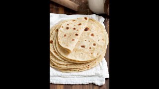 Easy homemade flour Tortillas [upl. by Mobley994]