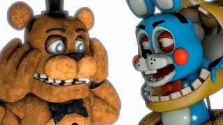 Top 5 Five Nights at Freddys SHORT Animation Funny FNAF Animations [upl. by Nnylirret]