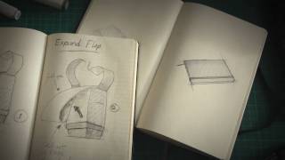 Moleskine Bags in Hyper Stop Motion [upl. by Ecahc]