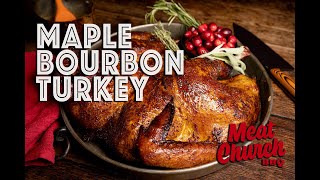 Maple Bourbon Spatchcock Turkey [upl. by Mosnar]