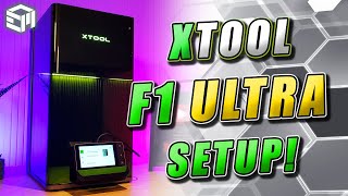 xTool F1 ULTRA  Unboxing Setup Features Upgrades and Accessories [upl. by Magee824]