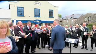 kirkby Lonsdale Competition Massed bands afterwards movie [upl. by Mikahs]