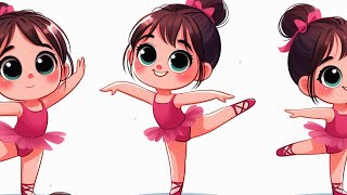 Les cours de ballet sont très sympas  Comptines pour enfants [upl. by Norrehs191]