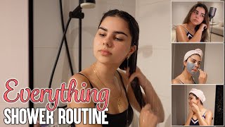 EVERYTHING Shower Routine [upl. by Narcis]