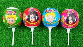 Satisfying ASMR video lollipop candy and chocolate yummy candy unboxing video [upl. by Oppen]