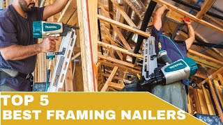 ✅ Top 5 Best Framing Nailers Gun on Amazon 2024 Reviews amp Buying Guide [upl. by Analad]