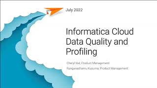 Informatica Cloud Data Quality Demo  Part 2 [upl. by Vergil]