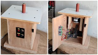 Make A Oscillating Spindle Sander  Woodworking project [upl. by Oaht]