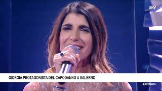 GIORGIA PROTAGONISTA DEL CAPODANNO A SALERNO [upl. by Gladi]