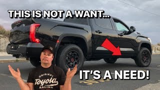 2022 Toyota Tundra MUST HAVE Modification [upl. by Morrissey]