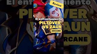 Piltover vs Zaun  Review arcane netflix series leagueoflegends geekzone [upl. by Aneek]