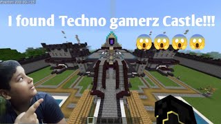 i found a way to Techno gamerz castle in a MODERN HOUSE  Aarav Gamerz minecraft survival [upl. by Analem]