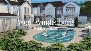 VonWindenburg Estate  The Sims 4 Speed Build [upl. by Udela631]