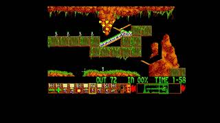 Lemmings Mayhem Level 6 Amiga Walkthrough [upl. by Hedvige955]