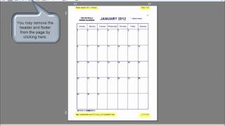 The NoFrills Printable Calendar  How To Print Our Calendars in Portrait and Landscape Mode [upl. by Manvell]