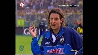 Carlo Mazzone e la corsa verso la curva in Brescia  Atalanta del 2001 [upl. by Angel]