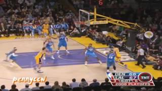 NBA Greatest Duels Allen Iverson vs Kobe Bryant 2008 Playoff Rd 1 [upl. by Aretina]