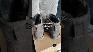 nothing better than a new pair of mini uggs for autumn 🍁 uggs uggseason miniuggs miniuggboots [upl. by Caesar]