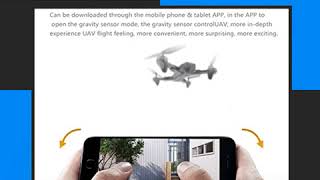 Rabing RC Drone Foldable Flight Path FPV VR WiFi RC Quadcopter [upl. by Schaeffer730]