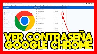 ✅COMO VER LAS CONTRASEÑAS GUARDADAS EN GOOGLE CHROME [upl. by Weinrich298]