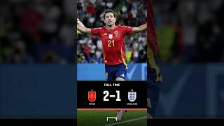 Spain 21 England euro2024 footballtournament 🇪🇸🏆🇬🇧 spain euro2024 england espeng goals [upl. by Sanez250]