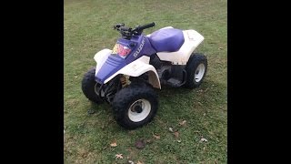 Suzuki Lt80 Quad Sport Start Up And Info [upl. by Nikolaus669]