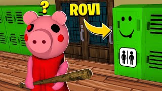 ENGAÑAMOS a PIGGY con DISFRAZ de BAÑO PORTATIL  Roblox Piggy [upl. by Kilk]