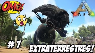 DINOSAURIOS EXTRATERRESTRES WTF  ARK 2 mod serie 7 DINOSAURIOS en Español HD [upl. by Yelrebmyk]