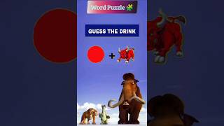 Guess the Drink  shortfeed shorts wordpuzzle puzzle [upl. by Irmo]