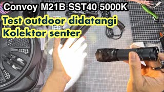 Ulasan Convoy M21B SST40 5000k ditemani YM F71 Olight Warrior X dan Lumintop GT Mini Pro [upl. by Georgetta]