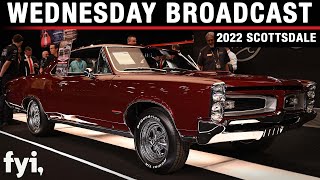 2022 SCOTTSDALE WEDNESDAY BROADCAST  Wednesday January 26 2022  BARRETTJACKSON 2022 [upl. by Erdnad]