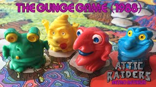 The Gunge Game 1988  Waddingtons  Slime Monster Vintage Board Game  Attic Raiders Retro Reviews [upl. by Elvera]