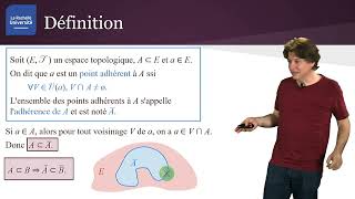 Topologie 71  Adhérence [upl. by Sheppard280]
