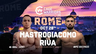 Giuseppe Mastrogiacomo vs Valentino Riva  FULL FIGHT  CW 162 Rome [upl. by Neros401]