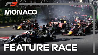 F3 Feature Race Highlights  2024 Monaco Grand Prix [upl. by Lac]