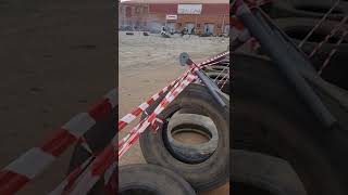 BMW E30 325i GUSHESHE Spinning goes terribly wrong  watch till end [upl. by Derril]