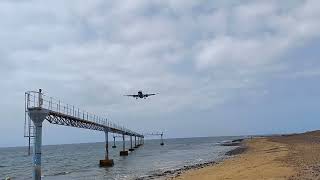 Approach amp Landing Lanzarote 2022 [upl. by Akema]