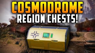 Destiny 2  All Cosmodrome Golden Chest Locations Region Chests [upl. by Dania]