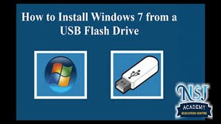 How to Install Windows 7 From Pen Drive USB [upl. by Eudocia22]