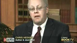 Chris Hedges quot The World as it is quot Politics Religion Wars War Crimes [upl. by Eecyaj]