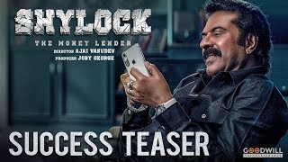 Shylock Success Teaser  Mammootty  Ajai Vasudev  Gopi Sundar  Goodwill Entertainments [upl. by Ceporah]