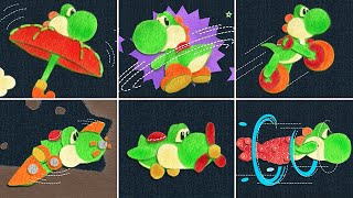 Yoshis Woolly World  All Transformations [upl. by Meela]